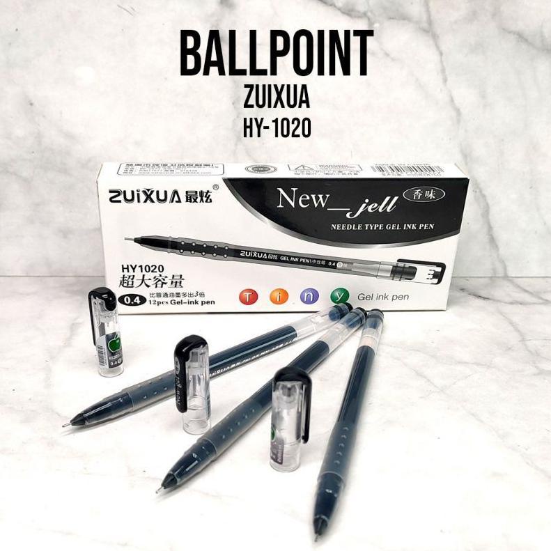 

[D-2@5 ✔) (1PACK) PROMO PULPEN GEL ZUIXUA NEW JELL ISI 12pcs - PEN GEL NEW JELL 0.4mm terviral