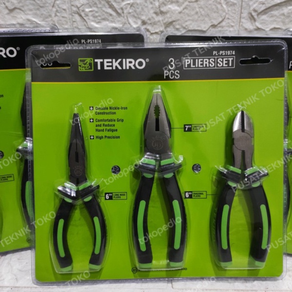 Murah PAKET TANG TEKIRO TANG KOMBINASI LANCIP POTONG TEKIRO Limited