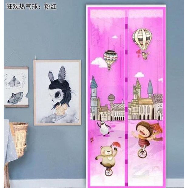 Promo Tirai Magnet Anti Nyamuk- Tirai Pintu Magnet, Tirai Jendela E