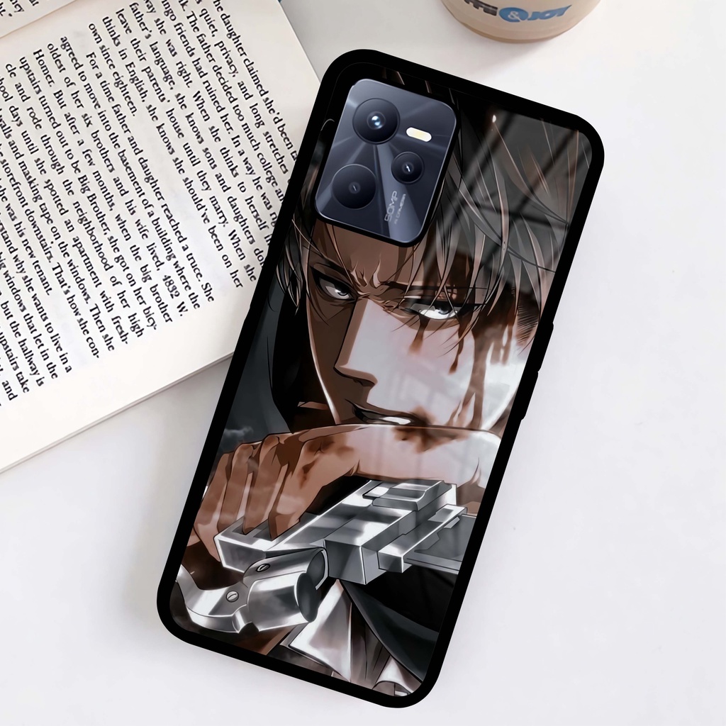 (SV45) Case Kilau Realme C35 | C35 | Casing Hp Realme | Pelindung Smartphone | Motif Anime