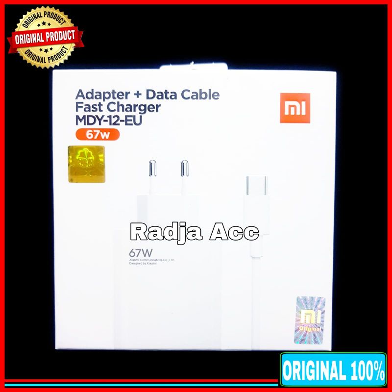 Charger Xiaomi Poco F4 TURBO CHARGE USB C ORIGINAL 100% Type C 67 Watt