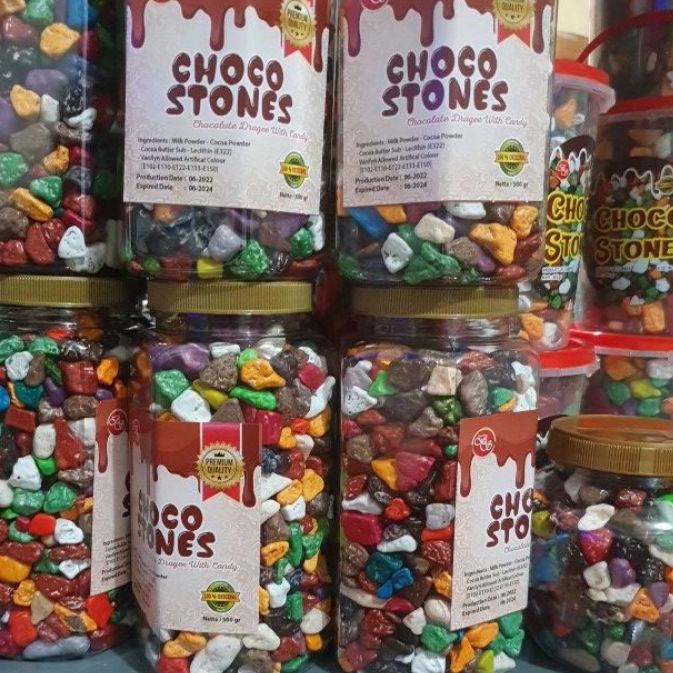 

TERBAIK Choco stone 500gr Coklat kerikil turki T5D**