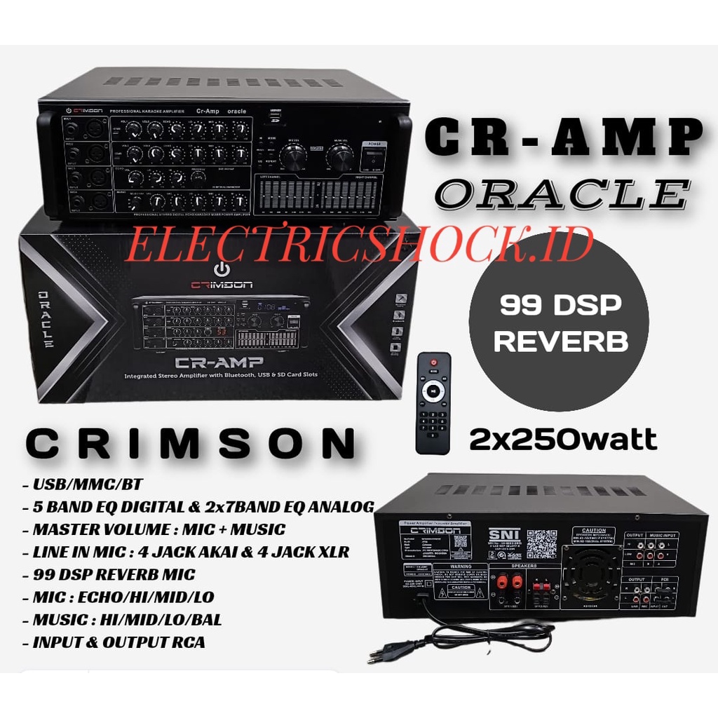 AMPLIFIER CRIMSON CR AMP ORACLE / CRIMSON CRAMP ORACLE ORIGINAL