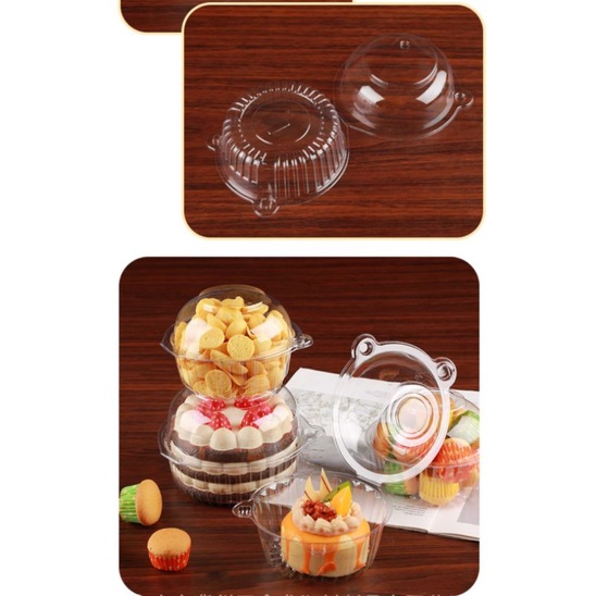 MIKA DESSERT CAKE SNACK ISI 10 PCS - TUTUP BOLA