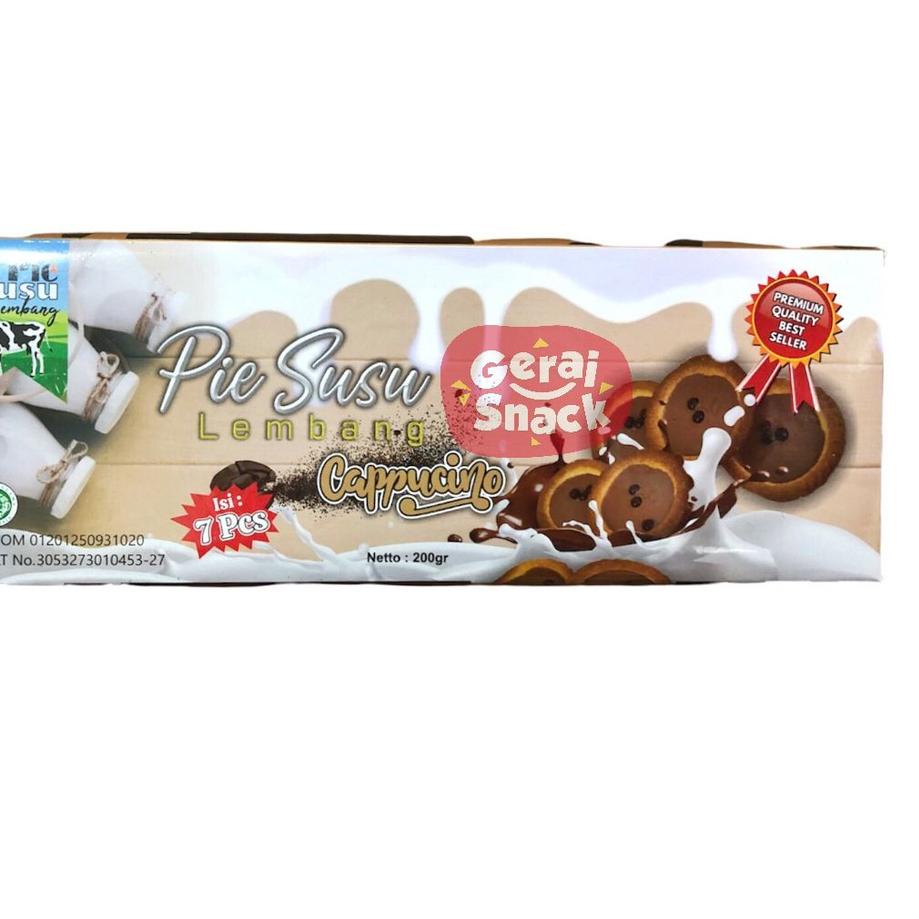 

DE9♤ Pie Susu Lembang Premium 1 Box isi 7 Pcs Oleh Oleh Khas Bandung TERBAIK