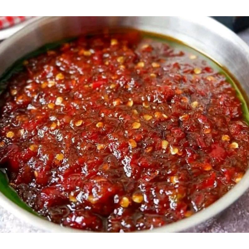 

Sambal BAWANG TERASI dower pedas