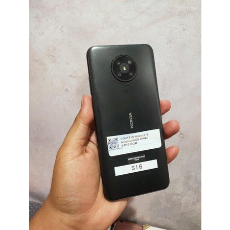 Nokia 5.3 Mulus Terawat Ram 6Gb 6Gb 4Kamera Resmi Setara Samsung A22 M22 Samsung A50S 128Gb Samsung 