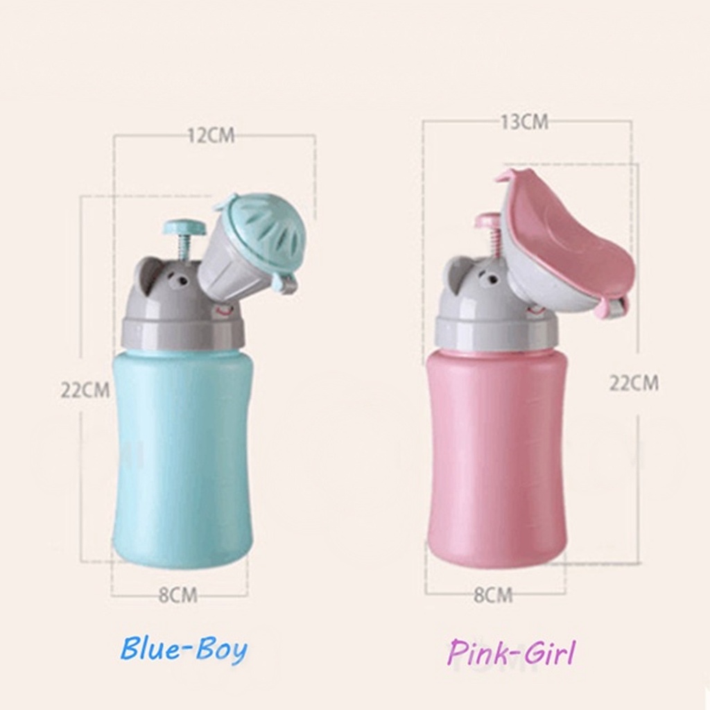 PISPOT ANAK TRAVEL URINAL POTTY PEE BOTTLE / BOTOL PIPIS ANAK TRAVEL PISPOT TEMPAT PIPIS ANAK BOTOL