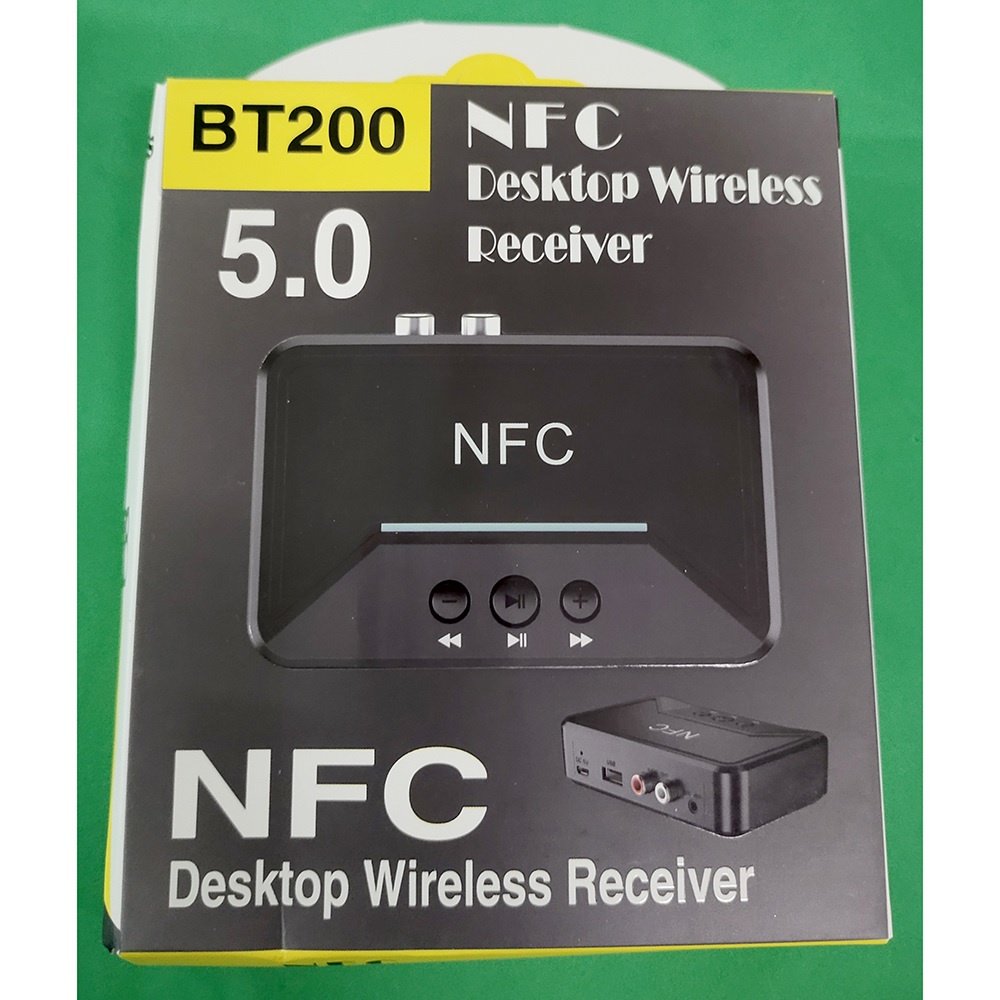 AKN88 - BT200 - Music NFC Desktop Bluetooth 5.0 Wireless Receiver