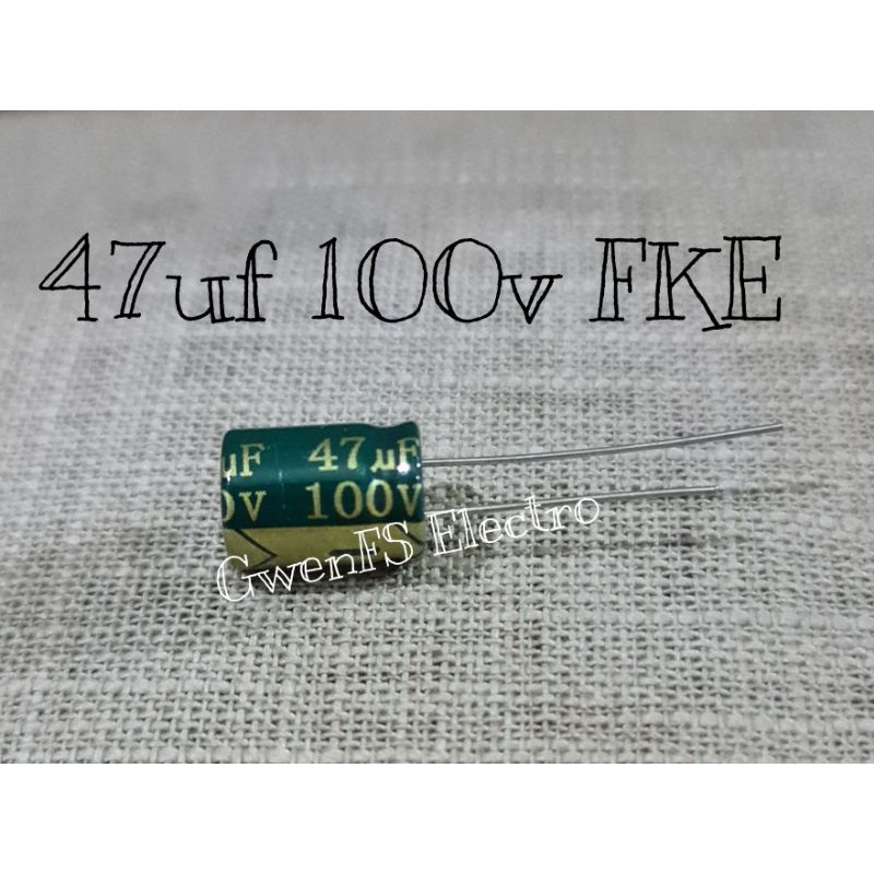 Elco 47UF 100V Elko 47 UF 100 V FKE