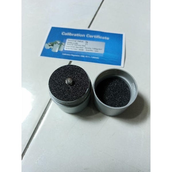 Batu Timbangan F1 2 Gram / Anak Timbangan F1 2 Gram  stainless