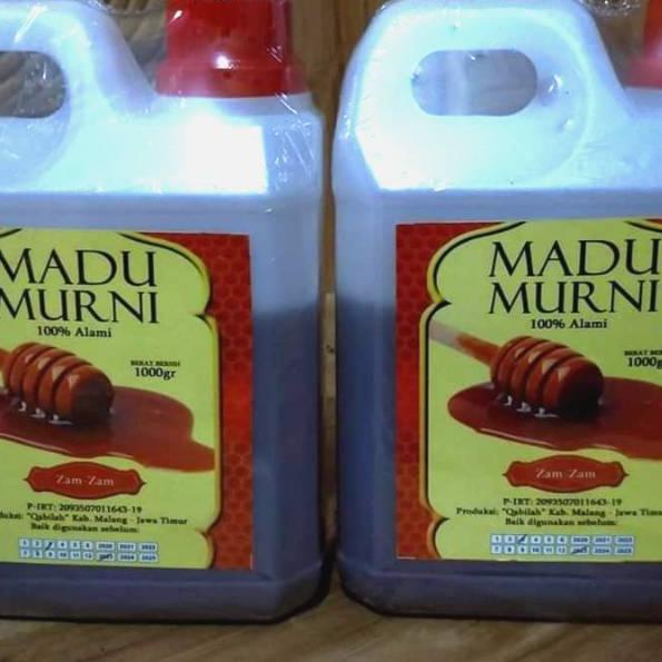 

✿ (COD) Madu Murni Randu Hutan Super Merk Merek Zam ZamZam 1 satu kg kilo Produksi Qabilah Malang ㆁ