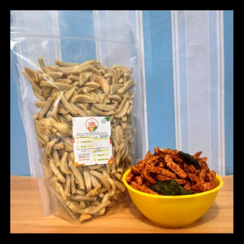 

[KODE CWD] Basreng Kriuk Medok 500 gr (setengah kilo) Pedas Daun Jeruk/Pedas Asin/Original by BASRENG MEDOK