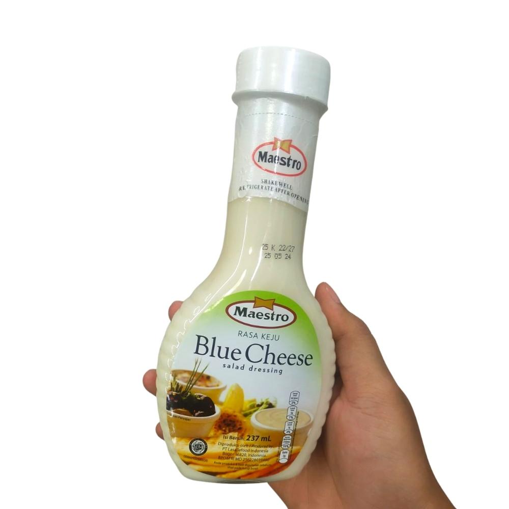 

Salad Dressing Blue Cheese Maestro 237ml Kemasan Botol Rasa Keju
