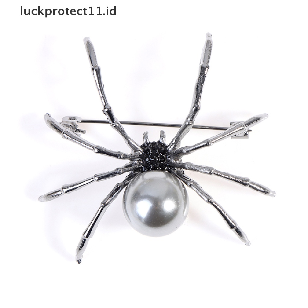 /Fashion Hot// Fashion// 1PC Spider Mutiara Bros Korsase Perempuan Hadiah Aksesoris Pria Fashion Perhiasan.
