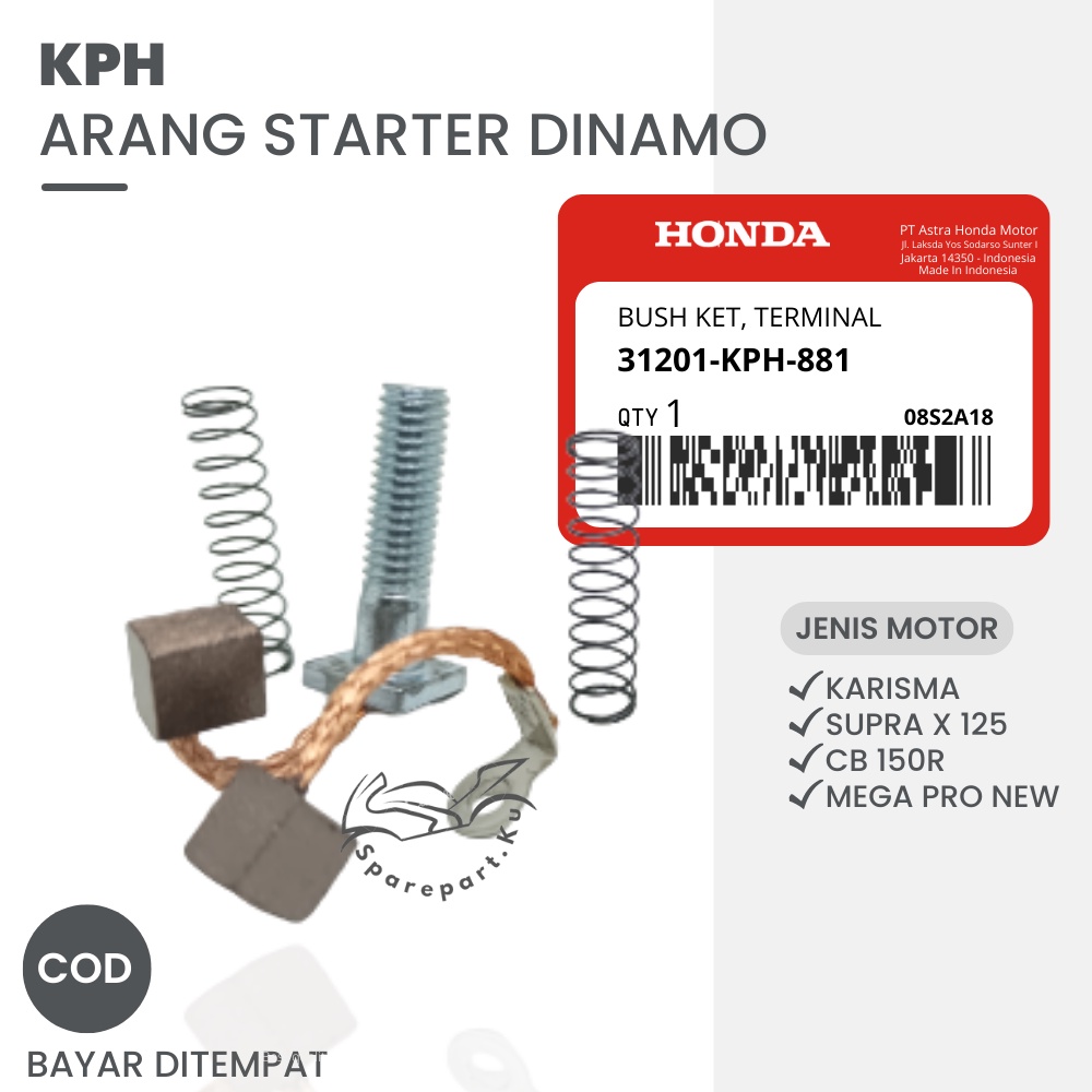 (GROSIR) KPH ARANG ARENG STATER STARTER KHARISMA SUPRA X 125 CBR 150R  MEGAPRO NEW / ARANG DINAMO ST