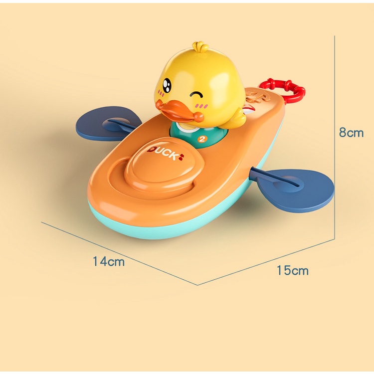 Mainan Mandi Anak Bayi Bentuk Angsa Bebek Duck Swan Toy Mainan Bak Mandi Lucu WJ06