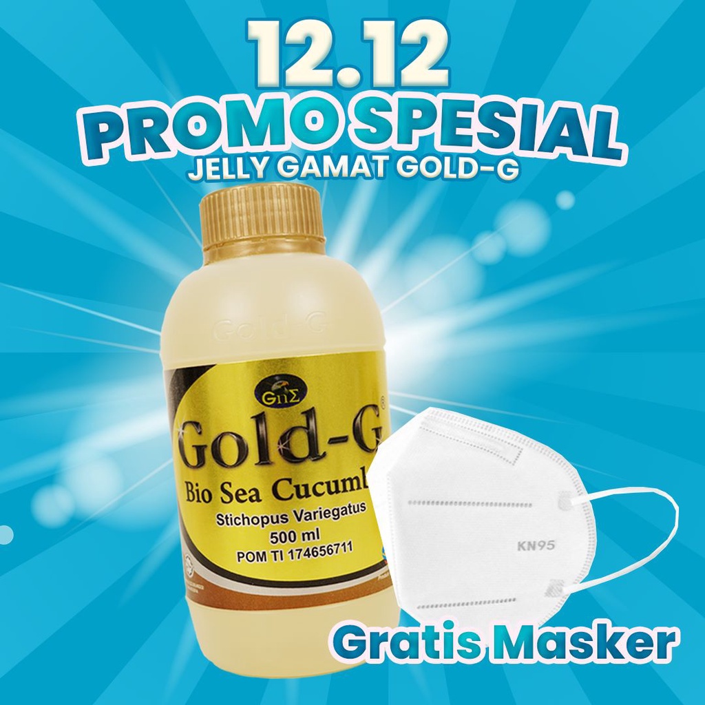 Jelly Gamat Gold G 500 Ml | Obat Asam Urat Original