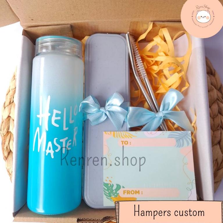 

5.5 SALE READY - HAMPERS CEWEK ULANG TAHUN KADO WISUDA BOTOL GIFT BOX KADO ULANG TAHUN CEWEK MURAH