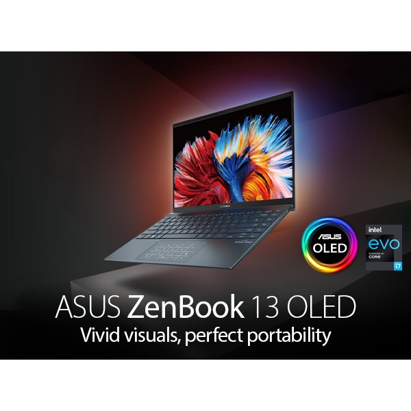 Laptop Asus ZenBook 13 UX325EA ULTRA OLED i7 1165G7 RAM 8GB 512GB SSD 13.3FHD IPS W11