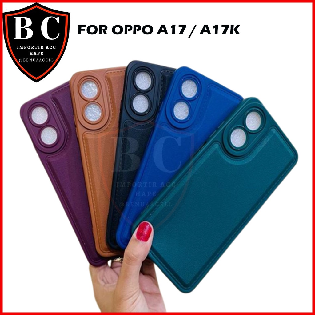 CASE OPPO A17 - CASE LEATHER PRO OPPO A17 A17K A16 A16E A16K A15 A15S