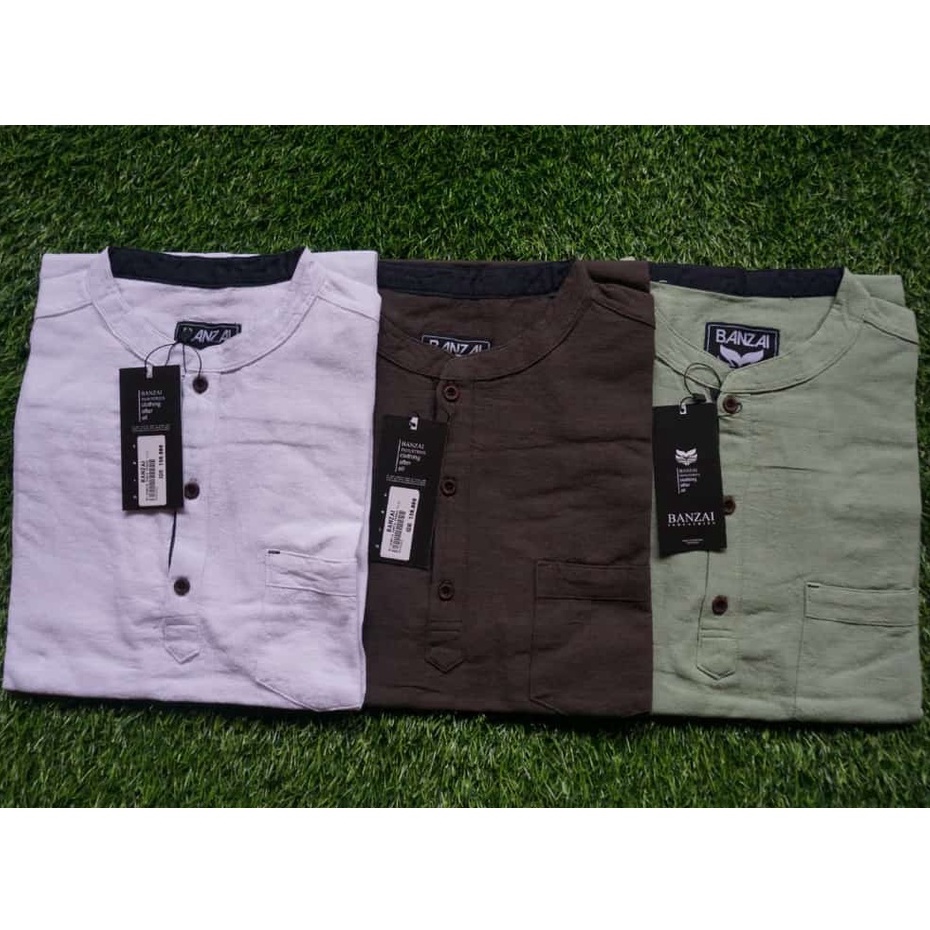 Kemeja Muslim Koko QURTA rockcable Pria Ukuran M L XL TERMURAH TERBARU