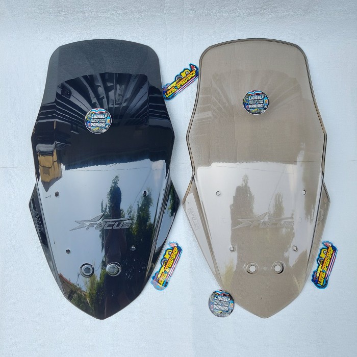Windshield Visor Windshield Nmax Old Modist Nmax Lama Tebal Tinggi Riben Hitam