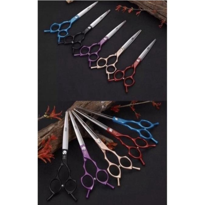 PET GROOMING SCISSORS FENICE TYPE FMD GUNTING GROOMING PROFESIONAL