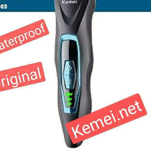 GRATIS ONGKIR✅Clipper KEMEI KM-4003 Alat Cukur Waterproof Mesin Cukur Rambut Cas|KD8