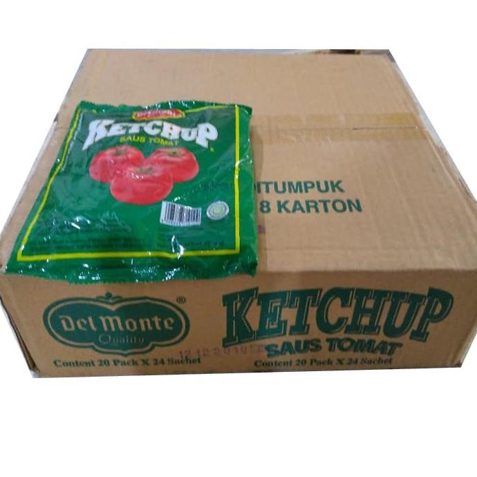 

SAOS TOMAT DELMONTE SACHET (1KARTON ISI 20BKS)