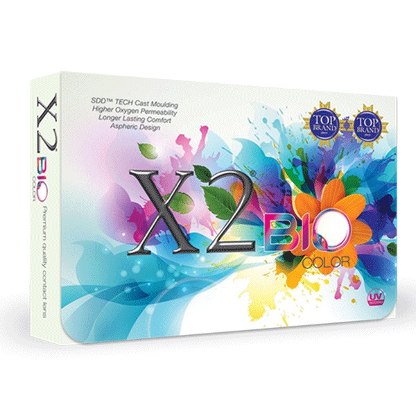 X2 Bio Color Softlens Warna Monthly