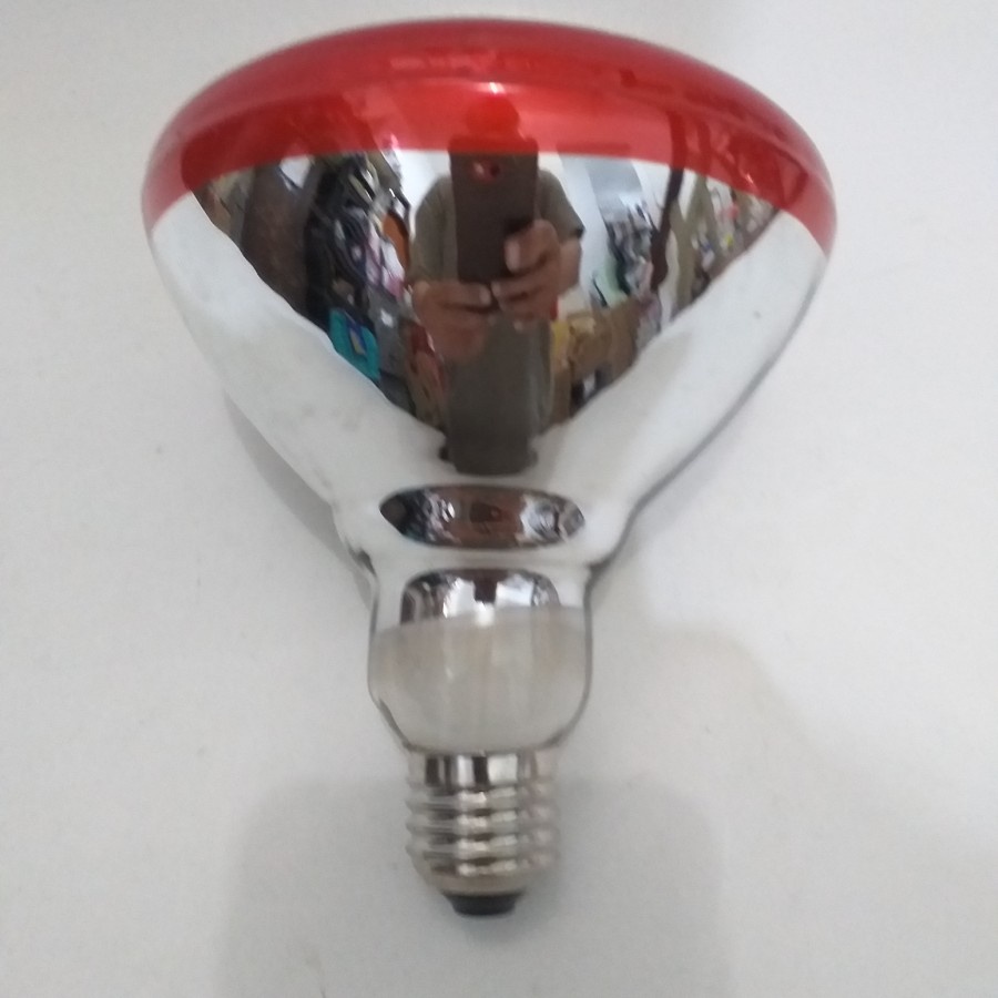 Lampu bohlam Terapi Theraphy Kesehatan Infra Red Model Philip 150w/100w GX OKE GOOD