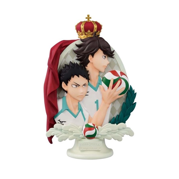 Ichiban Kuji Bust Iwaizumi Hajime &amp; Oikawa Tooru A Prize (17cm)