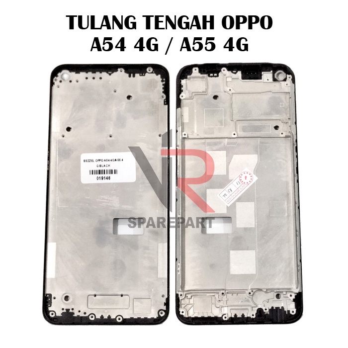 TULANG TENGAH OPPO A54 4G / A55 4G / BEZZEL / MIDDLE FRAME