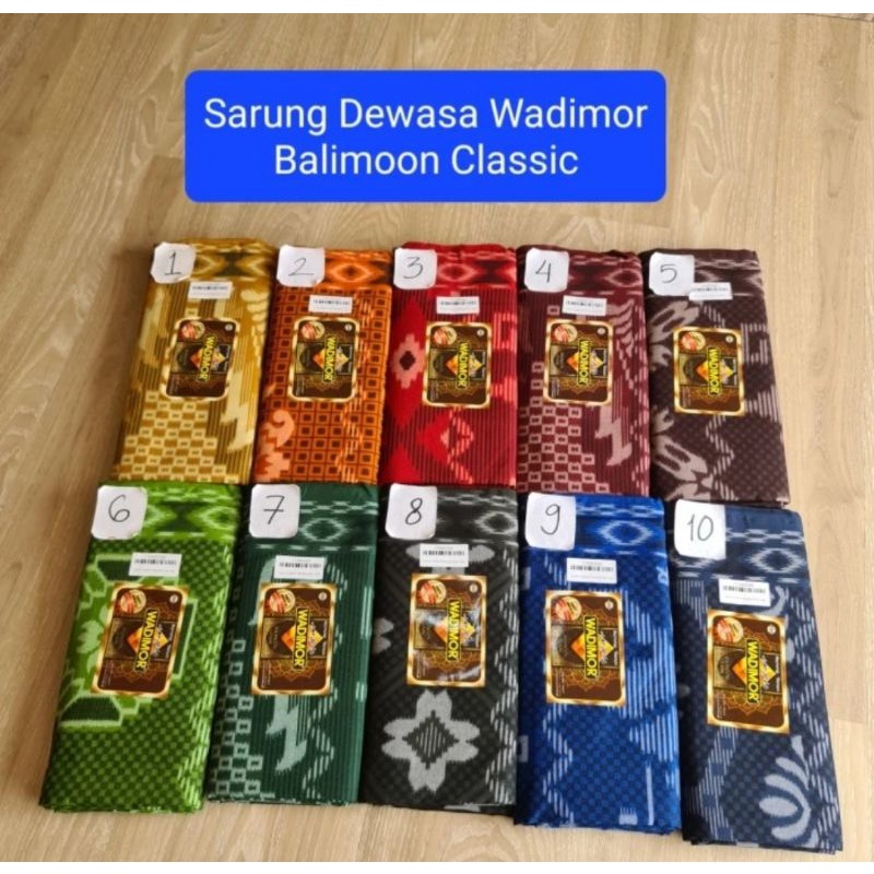 Sarung Wadimor Balimoon Classic