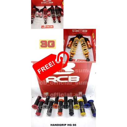 SHOCK DB-5 SERIES 275MM RCB + FREE HANDGRIP HG 66 RCB