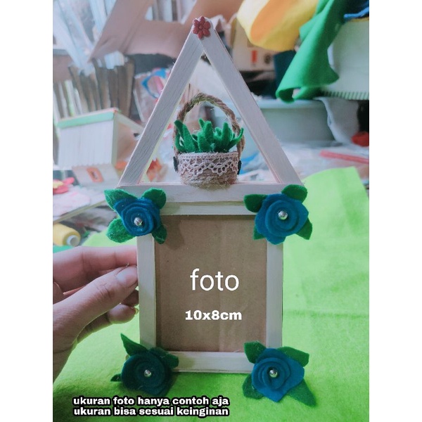 bingkai foto frame stik es krim aesthetic terbaru