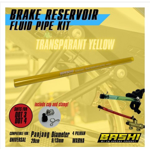 SELANG RESERVOIR BASHI DELETE KIT REM MOTO GP SELANG TABUNG REM MOTOR YAMAHA NMAX