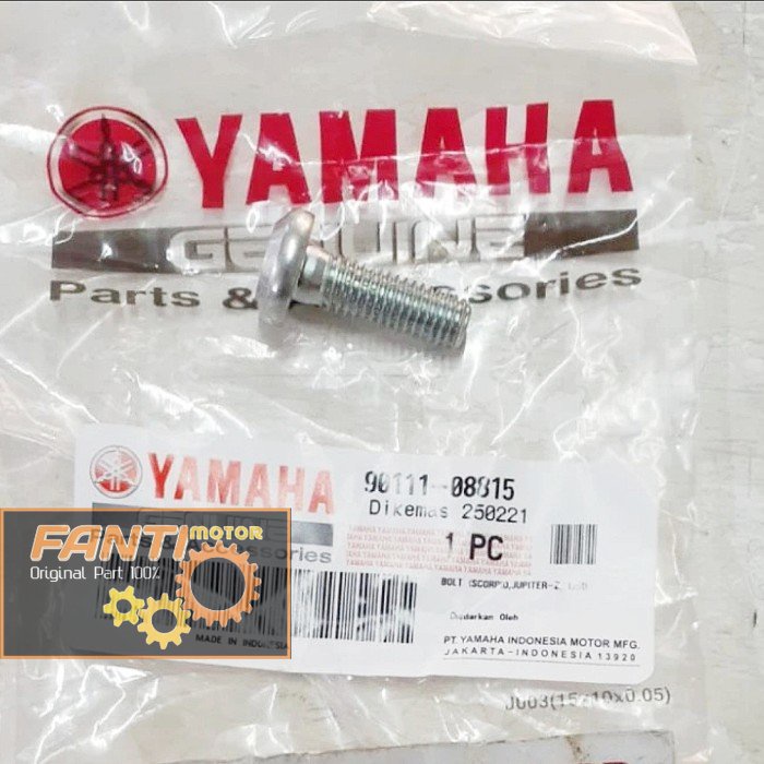 BOLT 90111-08815 BAUT PIRINGAN CAKRAM DEPAN JUPITER Z1 PART ORI YAMAHA