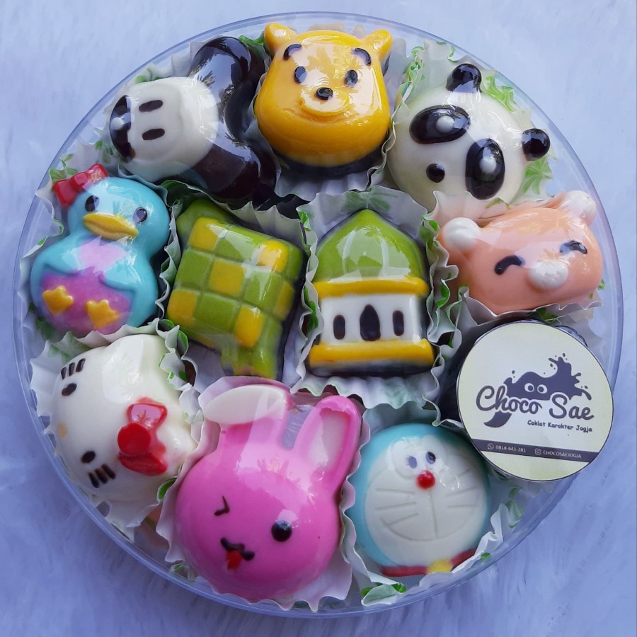 

coklat karakter lebaran