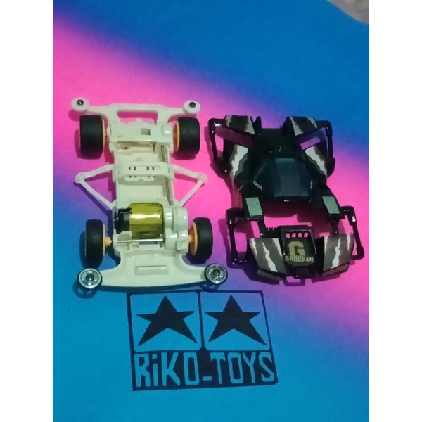 Tamiya Aoda Broken Gigant black special ada mark Auldey di akar