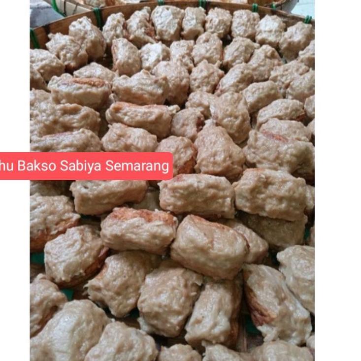 

Ready Stok Tahu bakso pong besar kemasan vacum isi 10
