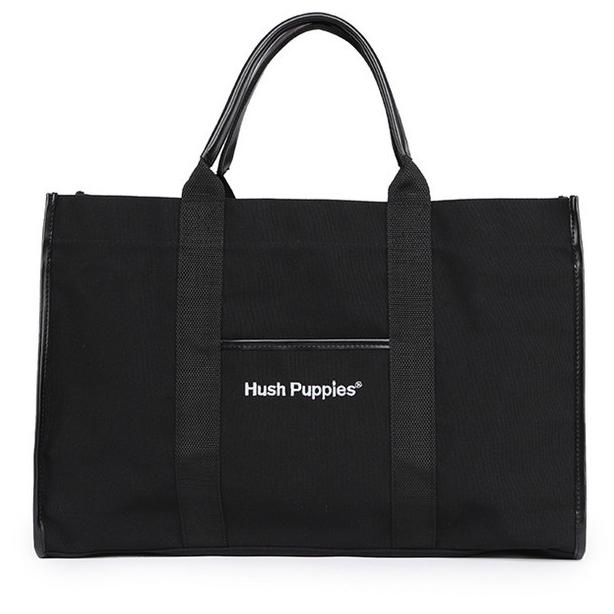 Hush Puppies Canvas Tote Bag Big In Black