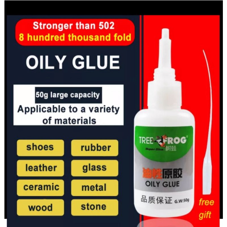 ORI] Lem Tree Frog - Lem Setan Super Glue / Lem Serbaguna 50gram