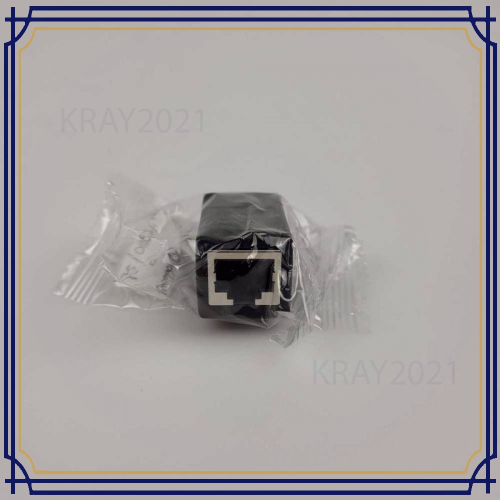 RJ45 Female to Female Cat 15A16A LAN Extension Adaptor Connector -AP259