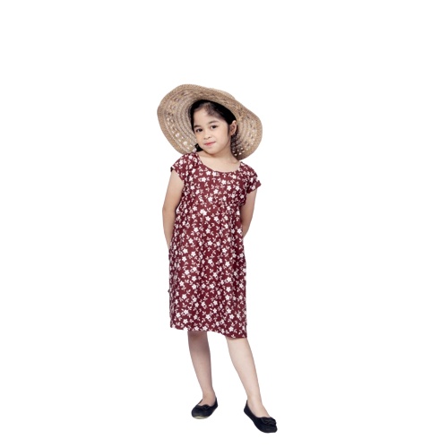 KALILA - HARUKA Dress Baju Anak Perempuan / Bahan Katun