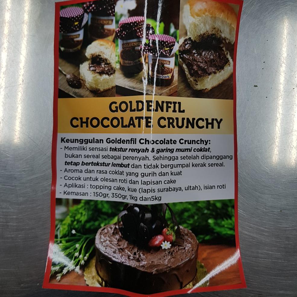 

Dapatkan GoldenFil Choco crunchy 1 KG Selai Coklat malt .,.,