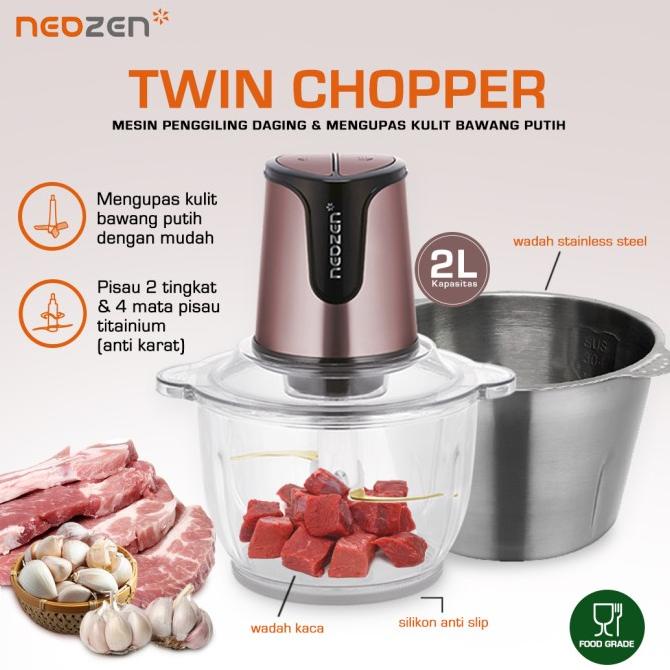 Neozen Twin Chopper - chopper elektrik listrik