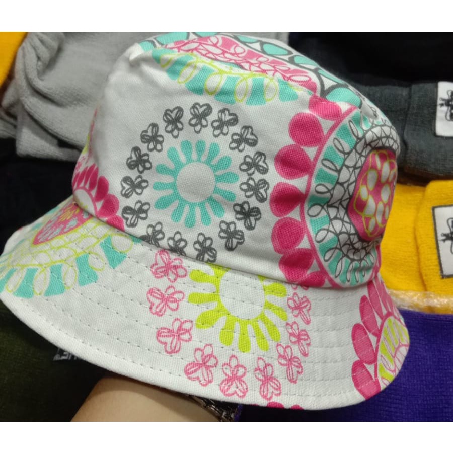 Topi Bucket Hats Branded Unisex Pria Wanita Import Fashion Style