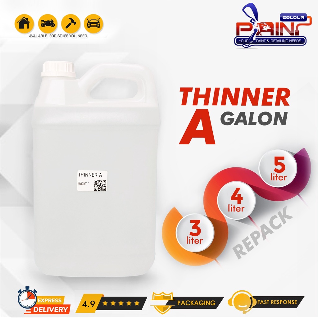 Thinner A Special Liter Ecer Kemasan Galon